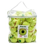 Tourna Unisexe 50 Sac fourre-Tout Point Vert Balles de Tennis sous Pression, Multi, Taille Unique