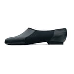 Bloch Neo-Flex Chaussures de Jazz en Cuir pour Femme Semelle Slip on Split avec Avant-Pied et Coussinet de Talon en EVA, Haute durabilité, Ajustement supérieur, flexibilité, Step Dance, Noir, 39 EU