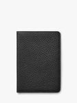 Aspinal of London Card Slots Pebble Leather Passport Cover