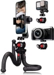 Trépied Smartphone Flexible Mini Trepied Appareil Photo Go Pro Gorilla Octopus Trepieds Reflex Portable Voyage Pour Vlogging Caméra Dslr Mini Tripod[SMA070212]