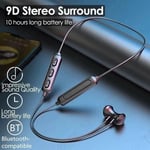 Wireless Bluetooth 5.0 Earphones Neckband Stereo Sports Handsfree Headset 98dB