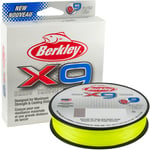 Berkley X9 Braid flätlina hi-vis green 0.250 mm x 150 m