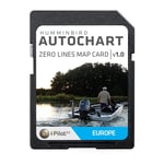 HUMMINBIRD AutoChart ZeroLine SD-Kort Kart over europeiske innsjøer