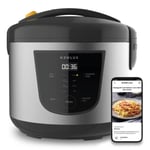 NEWLUX - Robot de Cuisine Multifonction 5L Mod.NEWCOOK avec Bol Antiadhésif, Programmable 24H, 9 Fonctions et 8 Menus Noir