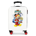 Disney Mickey Joy Valise Trolley Cabine Multicolore 34x55x20 cms Rigide ABS Serrure à combinaison 32L 2,5Kgs 4 roues doubles Bagage à main