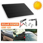 Portable Solar Power Panel Car USB Charger Waterproof for Smart Phone Lights Fan