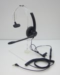 SP11-QD 3.5mm Headset for Alcatel 8012 8028 8029 8038 8039 8068 8082 8232 Phones