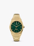 Vivienne Westwood VV244GRGD Women's Limehouse Bracelet Strap Watch, Gold/Dark Green