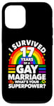 iPhone 12/12 Pro 17th Wedding Anniversary 17 Years Gay Marriage Husband Case