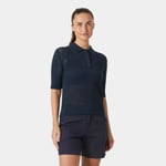 Helly Hansen Women's Salt Knit Polo Marinblå L