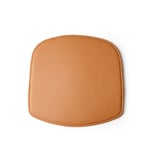 Design House Stockholm - Wick Leather Cushion Nature Beige - Prydnadskuddar och kuddfodral - Jesper Ståhl,Karl Malmvall - Beige