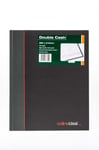 Ideal - Quarto Cashbook Casebound Double Cash - 192 Pages - Black (574)