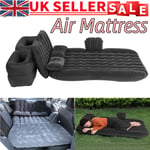 Single Flocked Camping Airbed Inflatable Mattress Blow Up Car Back Seat Air Bed