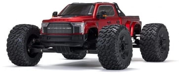 ARRMA 1/7 BIG ROCK 6S 4x4 BLX Monster Truck RTR, Red C-ARA7612T2