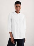 Seasalt Cornwall Textured Blouse - White, White, Size 10, Women