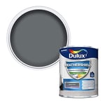 Dulux Weather Shield Quick Dry Satin Paint, 750 ml - Gallant Grey