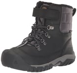 KEEN Kanibou Bottes de neige imperméables et isolées - Taille moyenne - Noir/aimant - Pointure 42 - Unisexe - Petit enfant, Noir/aimant, 9 Little Kid