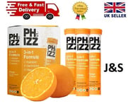 Phizz Orange 2-in-1 Multivitamin Hydration Tablets 60 Tablets