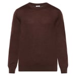 Knowledge Cotton Regular Merino Knit Crew Neck Herr