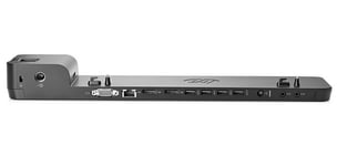 HP UltraSlim Docking Station 2013 - Dokkingstasjon - VGA  2 x DP - 65 watt - for EliteBook 1040 G3  820 G2; ProBook 650 G3