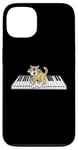 iPhone 13 Piano Cat Kitten Pianist Keyboard Player Case