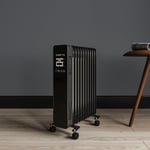 Ometa Black 2500W Oil-Filled Radiator