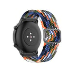 ToVioc Nylon Bracelet Compatible avec Amazfit Balance/Amazfit Bip 5 / Amazfit Pop 3S, 22mm Ajustable Élastique Sport Bracelet Hommes et aux Dames pour Amazfit Cheetah (Round) - Couleur de cow-boy