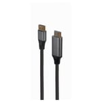 Cablexpert CableXpert CC-DP-HDMI-4K-6 DisplayPort to hdmi cable Premium 1.8 m - Cable - Digital/Display/Video c