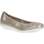 Ballerines Caprice  taupe sue met casual closed ballerinas