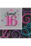 Sweet Sixteen Napkins (Pack of 16)