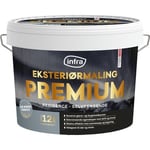 Infra Premium Eksteriørmaling 9 LITER