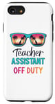 Coque pour iPhone SE (2020) / 7 / 8 Assistant enseignant hors service, école, vacances d'été