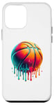 Coque pour iPhone 12 mini Coloré Joueur de Basket Panier Panier