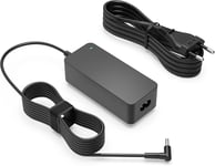 65W Chargeur Compatible avec HP Probook X360 11 G1 G2 G3 G4 G5 G6 G7 EE,X360 440 G1 435 G7 G8,655 645,Pavilion 17 Adaptateur Cable d'alimentation pour Ordinateur Portable(Q510)