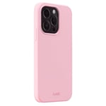 Holdit iPhone 15 Pro Silicone Case, Pink