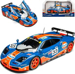 MCLAREN F1 GTR #33 9EME 24 HEURES MANS 1996 GULF RACING SOLIDO S1804101 1/18