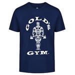 Gold's Gym GGTS002 Muscle Joe T-Shirt de Fitness pour Homme