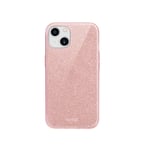 Coque slim pailletée étincelante pour Apple iPhone 13, Or Rose - Neuf