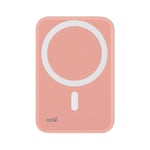 Batterie Externe Universelle magnétique Cool 5000 mAh Rose