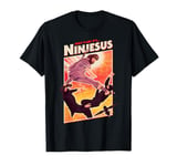 It's Ninjesus 80s Action Movie Atheist Christian Ninja Jesus T-Shirt