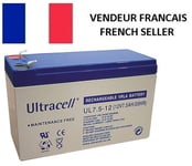 ACCUMULATEUR ACCU BATTERIE AU PLOMB 12V-7.5Ah 151x65x99mm