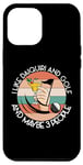 Coque pour iPhone 15 Pro Max J'AIME LE DAIQUIRI LE GOLF ET PEUT-ÊTRE 3 PERSONNES TEE GOLF