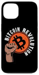 iPhone 13 Bitcoin Crypto Revolution Fist Bitcoin Revolution Case