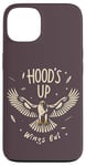 iPhone 13 Hoods Up Wings Out Epic Cool Falconry Falconer Bird Hawking Case