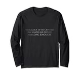 The Final Words of the XVI Fantasy Long Sleeve T-Shirt