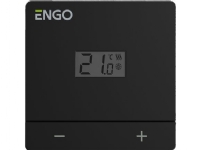 Engo trådbunden temperaturregulator, svart 230V nätanslutning EASY230B