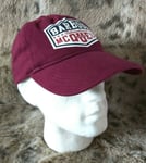 Genuine STEVE MCQUEEN BARBOUR INTERNATIONAL Burgundy Graphic CAP ADULT Bar153