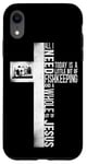 iPhone XR Saltwater Aquarium Cross Faith Christian Jesus All I Need Case