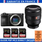 Sony Alpha 6700 ( A6700 ) + FE 50mm f/1.2 GM + 3 SanDisk 32GB Extreme PRO UHS-II SDXC 300 MB/s + Guide PDF MCZ DIRECT '20 TECHNIQUES POUR RÉUSSIR VOS PHOTOS