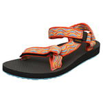 Teva Original Universal Revive Womens Multicolour Black Walking Sandals - 5 UK